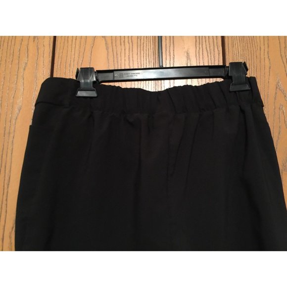 C Sport Black Dress Pants Womens Size M 26" Inseam Pull On Slacks Stretch - Picture 7 of 8